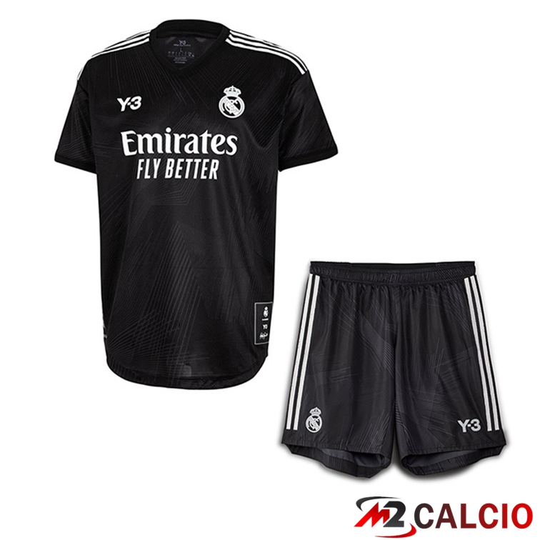 Maglie Calcio Personalizzate,Tute Calcio Squadre,Maglia Nazionale Italiana Calcio | Maglie Calcio Real Madrid Bambino Quarta Nero 2021/2022