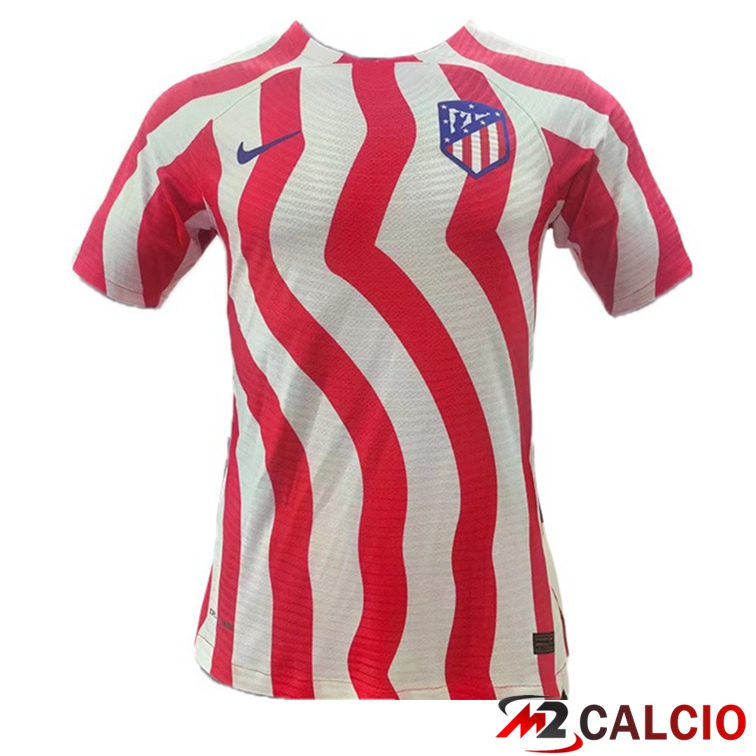 Maglie Calcio Personalizzate,Tute Calcio Squadre,Maglia Nazionale Italiana Calcio | Maglie Calcio Atletico Madrid Prima Version Fuite Rosso 2022/2023
