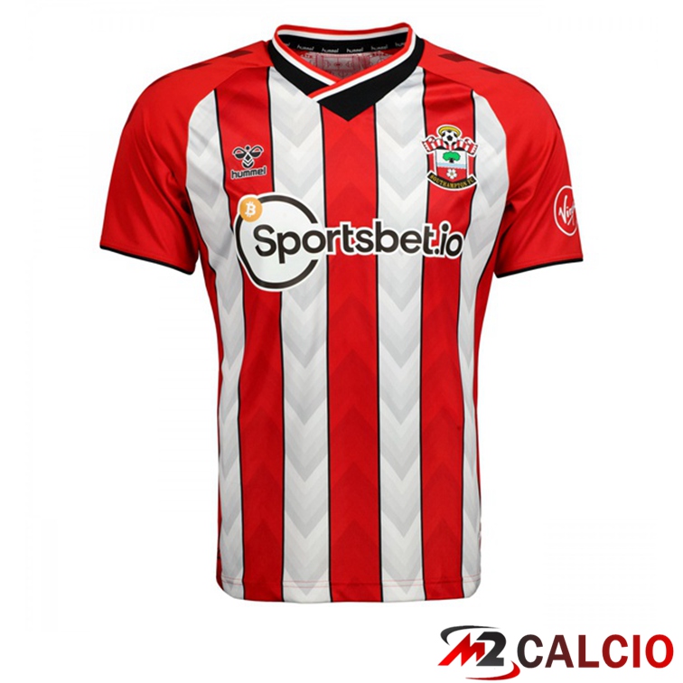 Maglia Southampton FC Prima Rosso/Bianco 2021/22