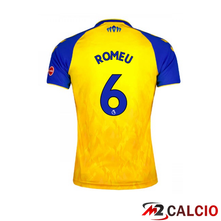Maglia Southampton FC (ROMEU 6) Seconda Giallo 2021/22