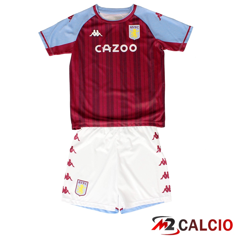 Maglie Calcio Aston Villa FC Bambino Prima 2021/2022