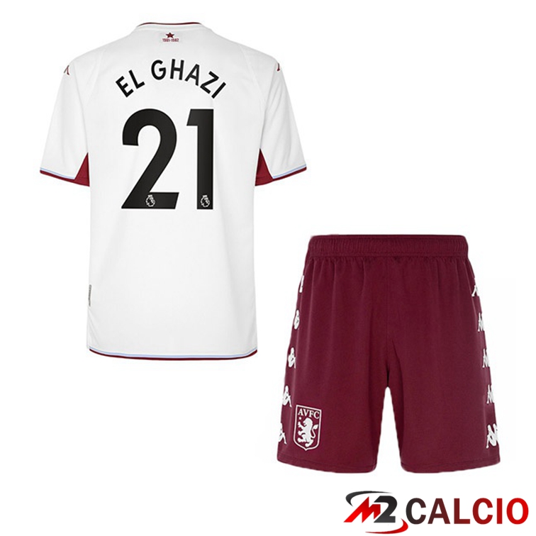 Maglie Calcio Personalizzate,Tute Calcio Squadre,Maglia Nazionale Italiana Calcio | Maglia Aston Villa (El Ghazi 21) Bambino Seconda Bianco 2021/22 Maglie Calcio Personalizzate,Tute Calcio Squadre,Maglia Nazionale Italiana Calcio | Maglia Aston Villa (El Ghazi 21) Bambino Seconda Bianco 2021/22