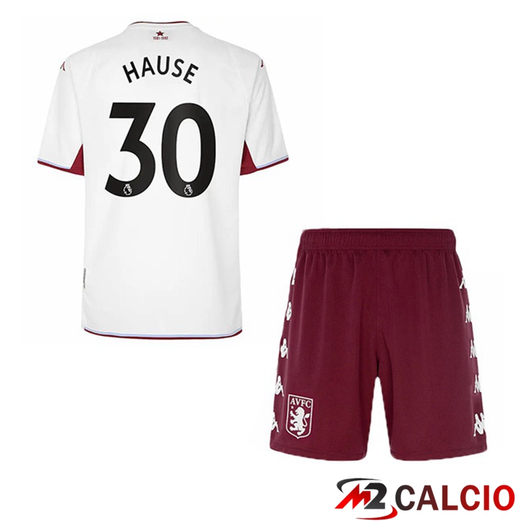 Maglie Calcio Personalizzate,Tute Calcio Squadre,Maglia Nazionale Italiana Calcio | Maglia Aston Villa (Hause 30) Bambino Seconda Bianco 2021/22 Maglie Calcio Personalizzate,Tute Calcio Squadre,Maglia Nazionale Italiana Calcio | Maglia Aston Villa (Hause 30) Bambino Seconda Bianco 2021/22