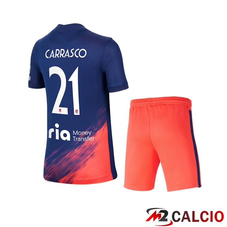 Maglie Calcio Personalizzate,Tute Calcio Squadre,Maglia Nazionale Italiana Calcio | Maglia Atletico Madrid (CARRASCO 21) Bambino Seconda Blu Navy 2021/2022 Maglie Calcio Personalizzate,Tute Calcio Squadre,Maglia Nazionale Italiana Calcio | Maglia Atletico Madrid (CARRASCO 21) Bambino Seconda Blu Navy 2021/2022