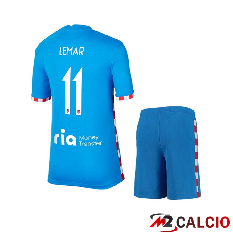 Maglie Calcio Personalizzate,Tute Calcio Squadre,Maglia Nazionale Italiana Calcio | Maglia Atletico Madrid (LEMAR 11) Bambino Terza Blu 2021/2022 Maglie Calcio Personalizzate,Tute Calcio Squadre,Maglia Nazionale Italiana Calcio | Maglia Atletico Madrid (LEMAR 11) Bambino Terza Blu 2021/2022