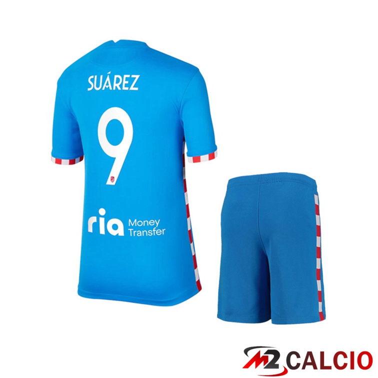 Maglie Calcio Personalizzate,Tute Calcio Squadre,Maglia Nazionale Italiana Calcio | Maglia Atletico Madrid (SUAREZ 9) Bambino Terza Blu 2021/2022 Maglie Calcio Personalizzate,Tute Calcio Squadre,Maglia Nazionale Italiana Calcio | Maglia Atletico Madrid (SUAREZ 9) Bambino Terza Blu 2021/2022