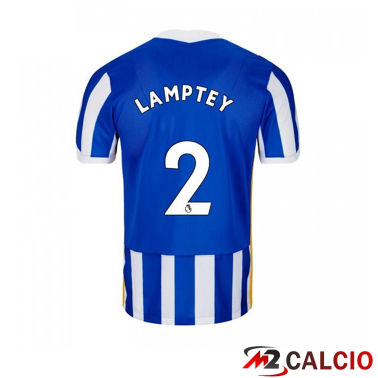 Maglia Brentford FC (LAMPTEY 2) Prima Blu/Bianco 2021/22