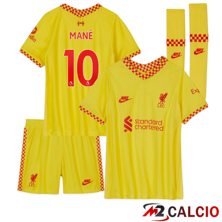 Maglie Calcio Personalizzate,Tute Calcio Squadre,Maglia Nazionale Italiana Calcio | Maglia FC Liverpool (MANE 10) Bambino Terza Giallo 2021/2022 Maglie Calcio Personalizzate,Tute Calcio Squadre,Maglia Nazionale Italiana Calcio | Maglia FC Liverpool (MANE 10) Bambino Terza Giallo 2021/2022