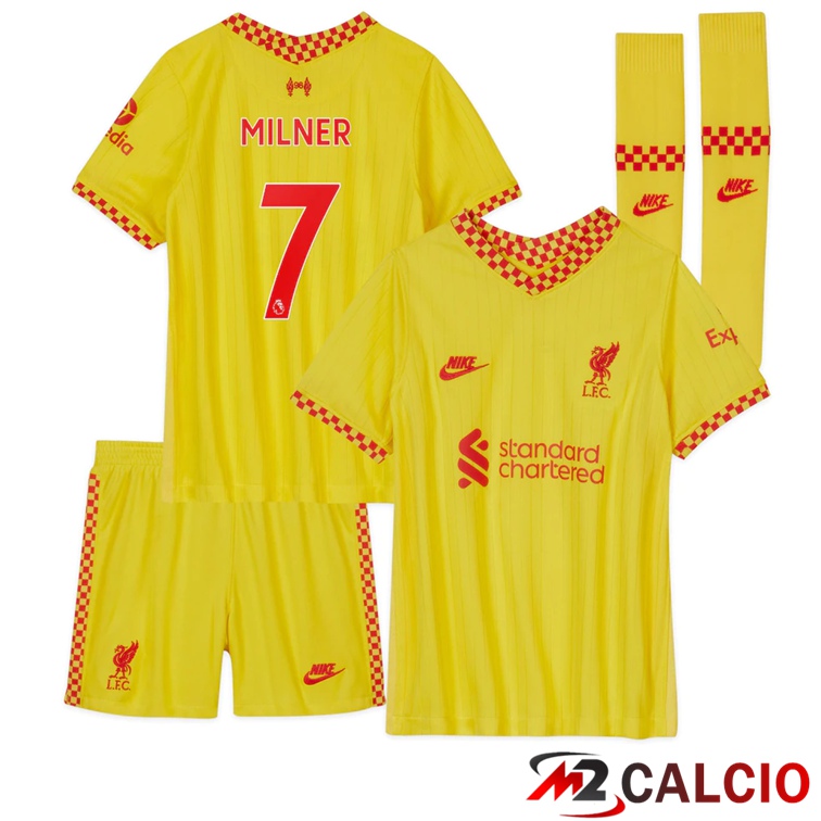 Maglie Calcio Personalizzate,Tute Calcio Squadre,Maglia Nazionale Italiana Calcio | Maglia FC Liverpool (MILNER 7) Bambino Terza Giallo 2021/2022 Maglie Calcio Personalizzate,Tute Calcio Squadre,Maglia Nazionale Italiana Calcio | Maglia FC Liverpool (MILNER 7) Bambino Terza Giallo 2021/2022