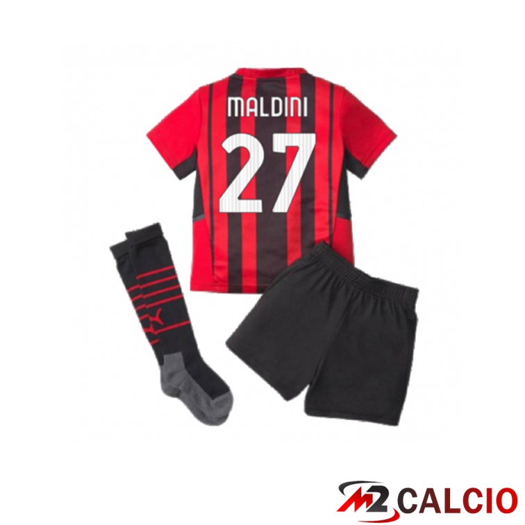 Maglie Calcio Personalizzate,Tute Calcio Squadre,Maglia Nazionale Italiana Calcio | Maglia AC Milan(MALDINI 27)Bambino Prima Rosso/Nero 2021/2022 Maglie Calcio Personalizzate,Tute Calcio Squadre,Maglia Nazionale Italiana Calcio | Maglia AC Milan(MALDINI 27)Bambino Prima Rosso/Nero 2021/2022