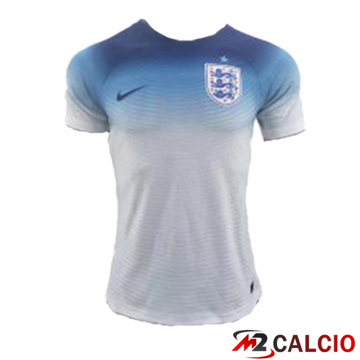 Maglie Calcio Personalizzate,Tute Calcio Squadre,Maglia Nazionale Italiana Calcio | Maglia Nazionale Inghilterra Prima Bianco Blu Version Leak Coppa Del Mondo 2022