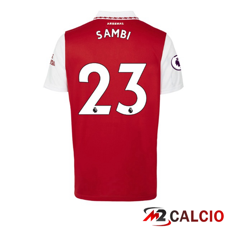 Maglie Calcio Personalizzate,Tute Calcio Squadre,Maglia Nazionale Italiana Calcio | Maglie Calcio Arsenal (SAMBI 23) Prima Rosso Bianco 2022/2023