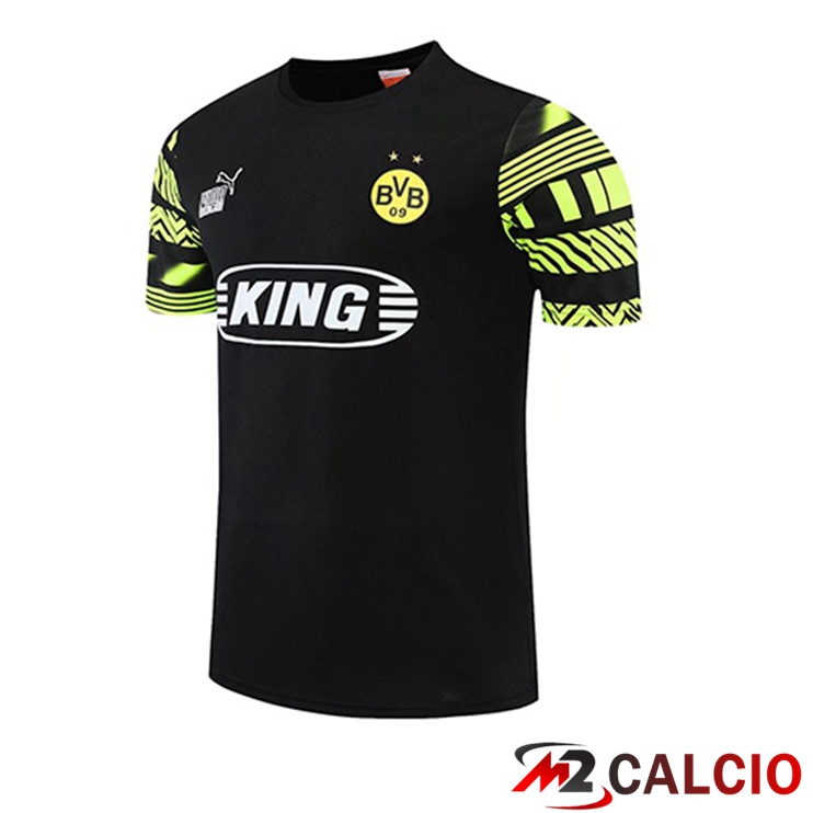 T Shirt Allenamento Dortmund BVB Nero 2022/2023