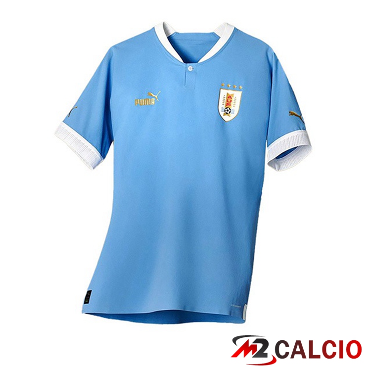 Maglie Calcio Personalizzate,Tute Calcio Squadre,Maglia Nazionale Italiana Calcio | Maglie Calcio Uruguay Prima Blu Coppa Del Mondo 2022