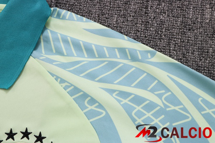 Kit Maglia Polo Brasile + Pantaloni Verde 2022/2023