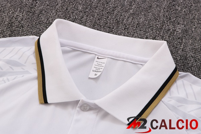Kit Maglia Polo Francia + Pantaloni Bianco 2022/2023