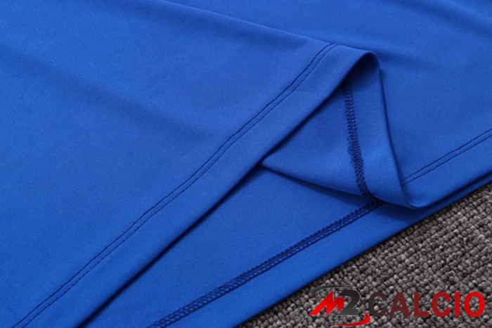 Kit Maglia Polo Francia + Pantaloni Blu 2022/2023