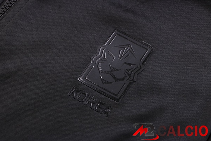 Insieme Giacca Con Cappuccio Tuta Corea Nero 2022/2023