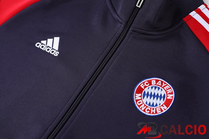Insieme Tuta Calcio - Giacca Bayern Monaco Grigio 2022/2023