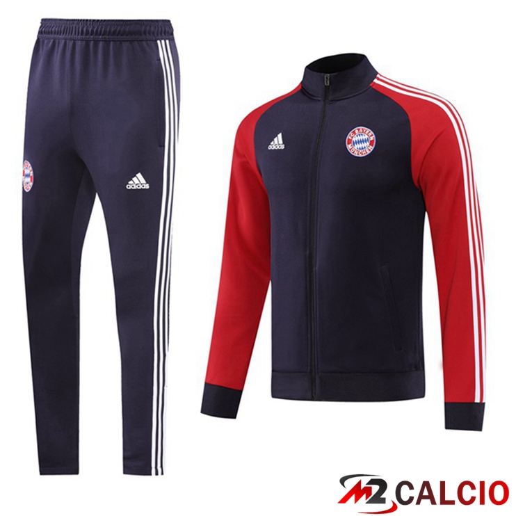 Maglie Calcio Personalizzate,Tute Calcio Squadre,Maglia Nazionale Italiana Calcio | Insieme Tuta Calcio - Giacca Bayern Monaco Grigio 2022/2023