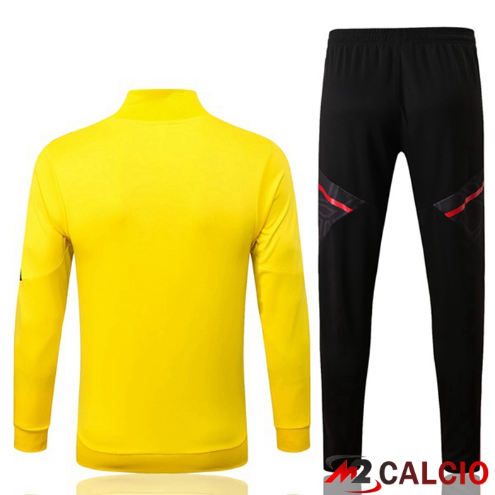 Insieme Tuta Calcio - Giacca Flamengo Giallo 2022/2023