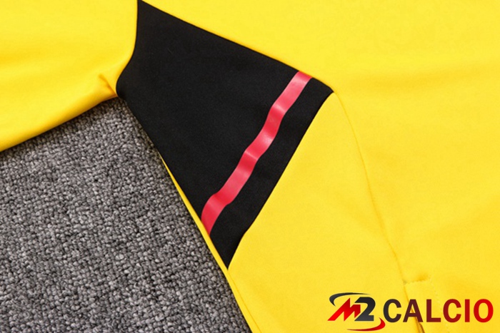 Insieme Tuta Calcio - Giacca Flamengo Giallo 2022/2023