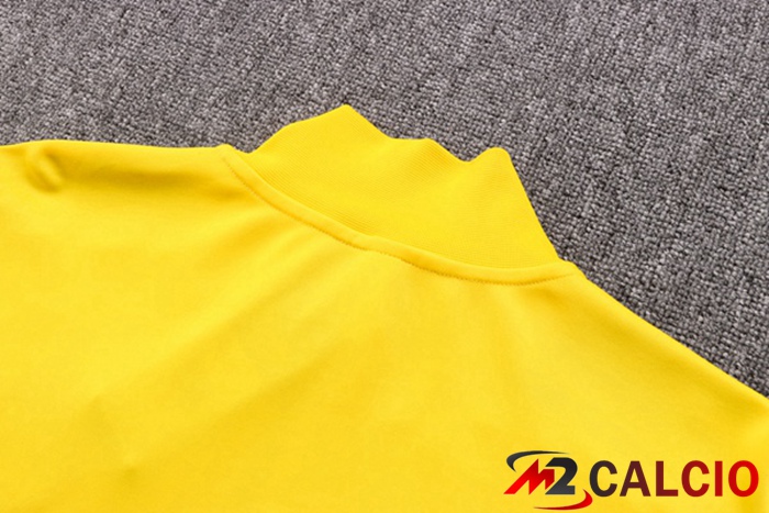 Insieme Tuta Calcio - Giacca Flamengo Giallo 2022/2023