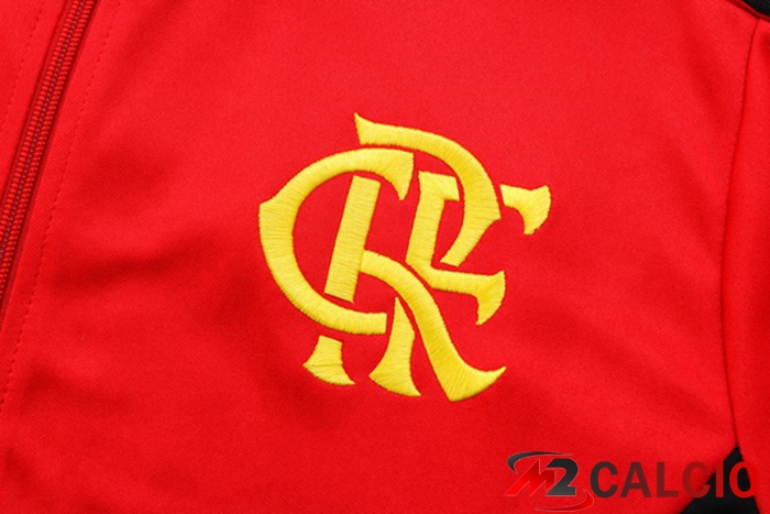 Insieme Tuta Calcio - Giacca Flamengo Rosso 2022/2023