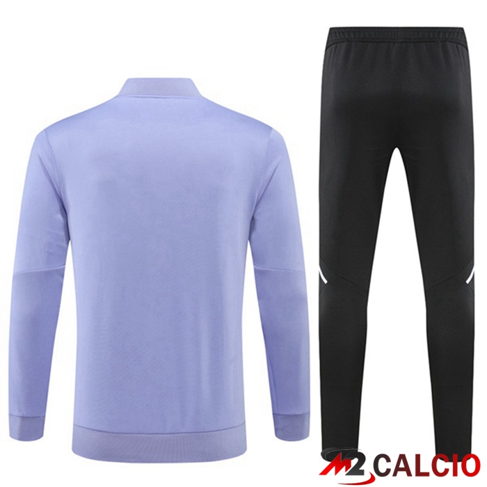 Insieme Tuta Calcio - Giacca Real Madrid Porpora 2022/2023