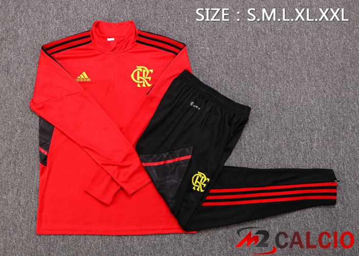 Tuta Calcio Flamengo Rosso 2022/2023