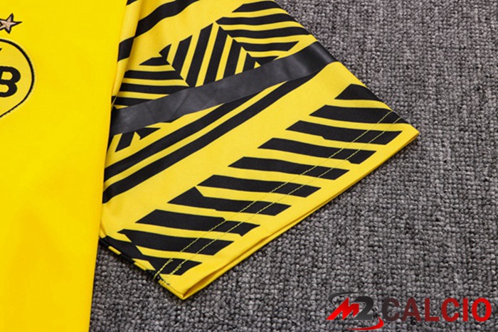 Maglia Polo Dortmund BVB Uomo + Pantaloni Giallo 2022/2023