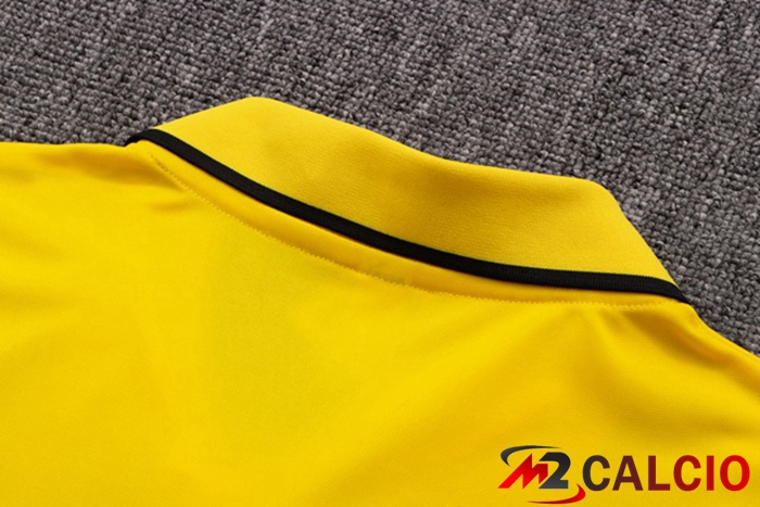Maglia Polo Dortmund BVB Uomo + Pantaloni Giallo 2022/2023