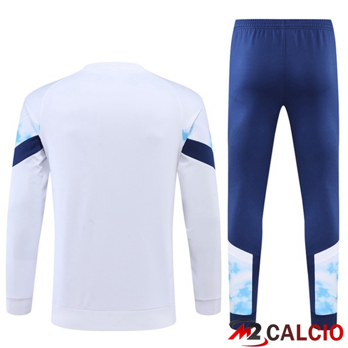 Tuta Calcio Manchester City Bianco 2022/2023