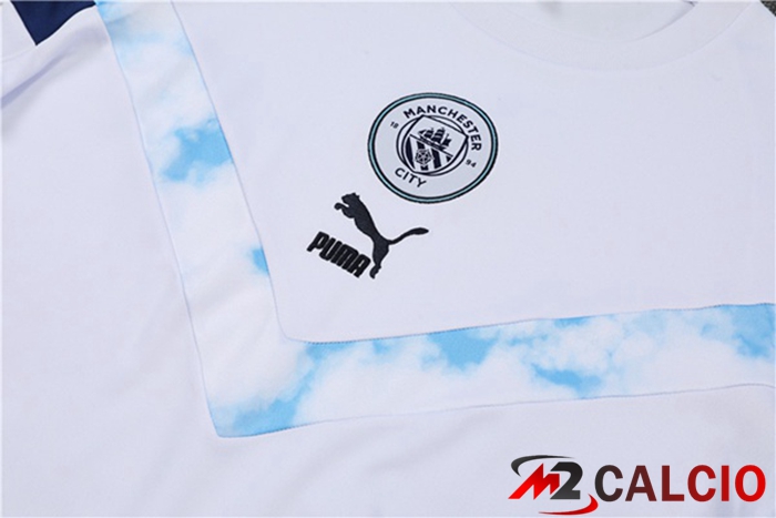 Tuta Calcio Manchester City Bianco 2022/2023