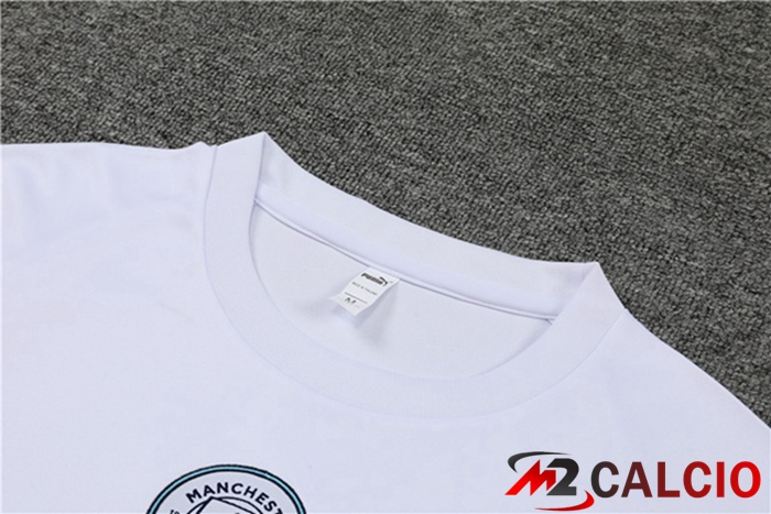 Tuta Calcio Manchester City Bianco 2022/2023