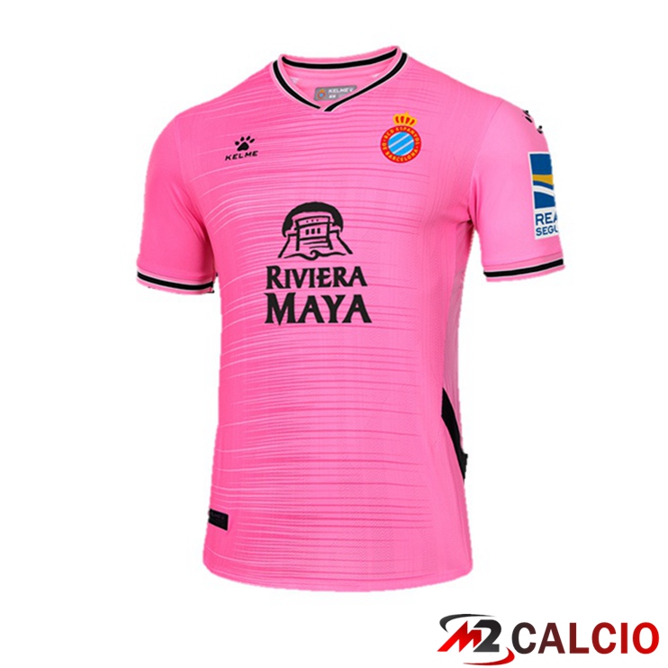 Maglie Calcio Personalizzate,Tute Calcio Squadre,Maglia Nazionale Italiana Calcio | Maglie Calcio FC RCD Espanyol Seconda Rosa 2022/2023