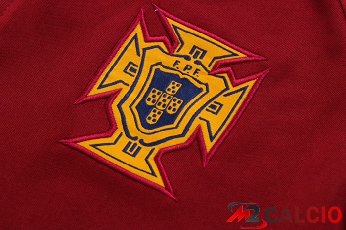 Maglia Polo Portogallo Uomo + Pantaloni Rosso 2022/2023