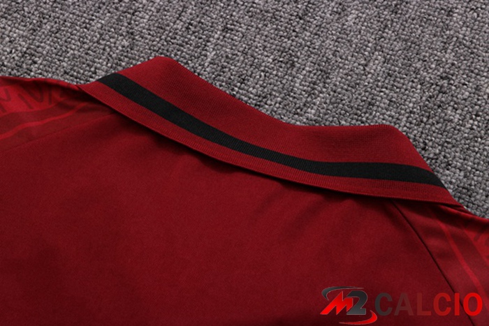 Maglia Polo Portogallo Uomo + Pantaloni Rosso 2022/2023
