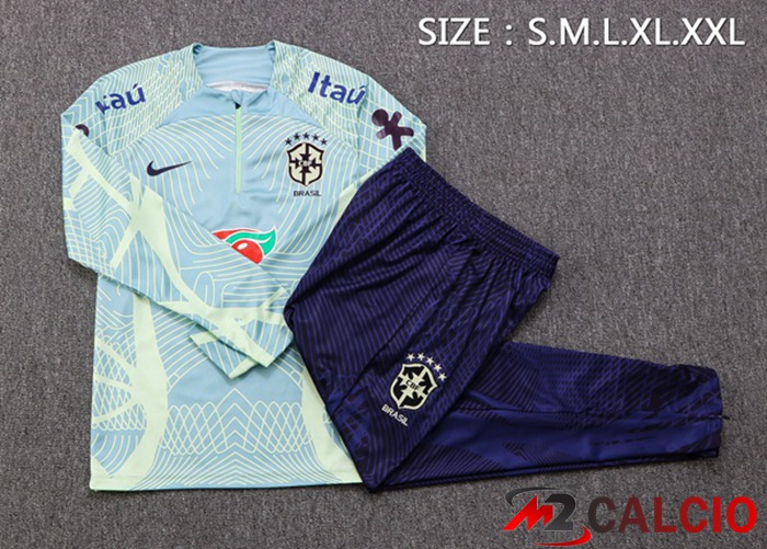 Tuta Calcio Brasile Verde 2022/2023