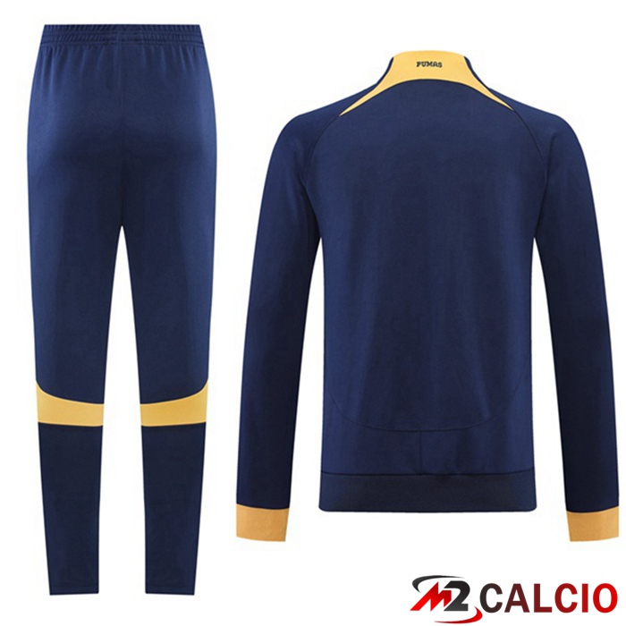 Insieme Tuta Calcio - Giacca Pumas UNAM Blu Royal 2022/2023