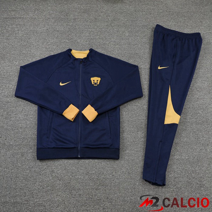 Insieme Tuta Calcio - Giacca Pumas UNAM Blu Royal 2022/2023