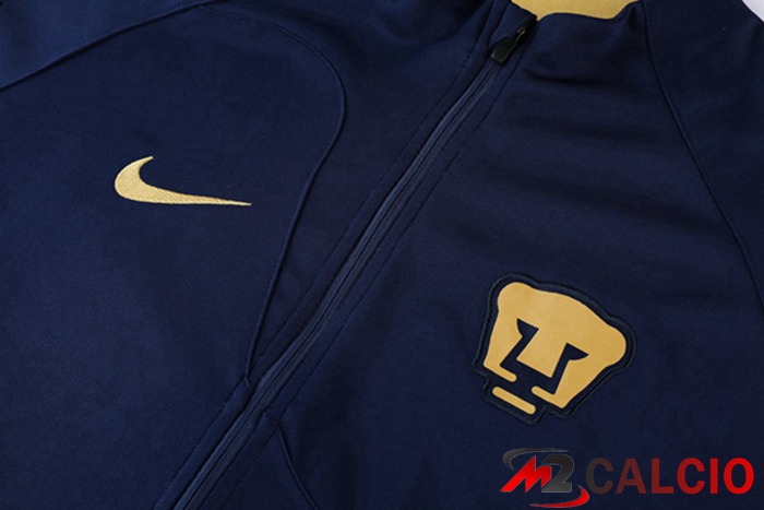 Insieme Tuta Calcio - Giacca Pumas UNAM Blu Royal 2022/2023