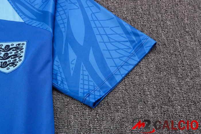 T Shirt Allenamento Inghilterra + Pantaloni Blu 2022/2023