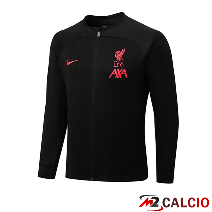 Giacca Calcio FC Liverpool Nero 2022/2023