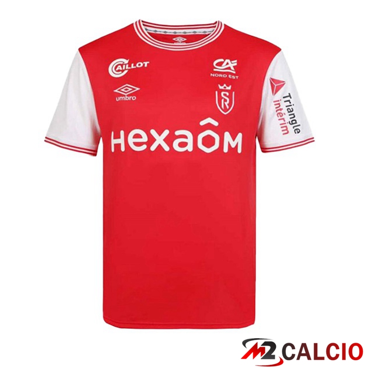 Maglie Calcio Personalizzate,Tute Calcio Squadre,Maglia Nazionale Italiana Calcio | Maglie Calcio Stade de Reims Prima Rosso 2022/2023