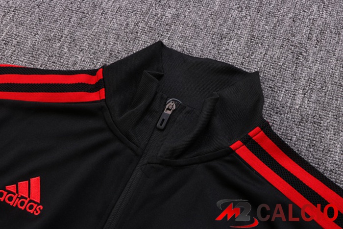 Insieme Tuta Calcio - Giacca Bayern Monaco Nero 2022/2023