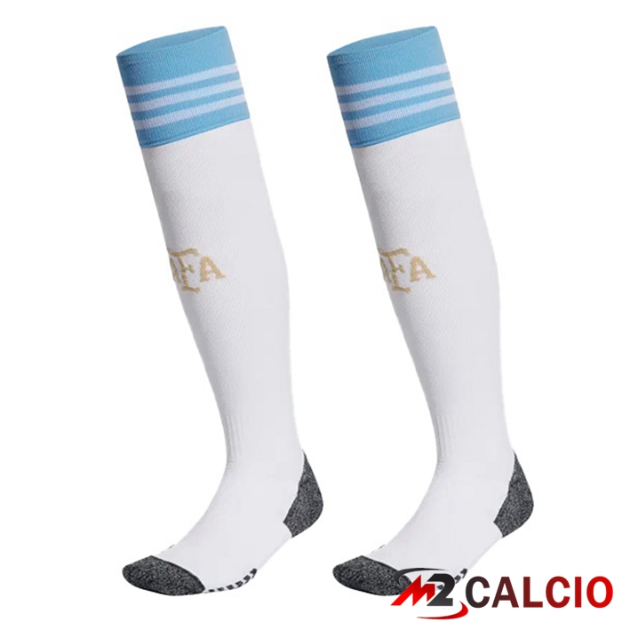 Maglie Calcio Argentina Prima Blu Bianco Coppa Del Mondo 2022