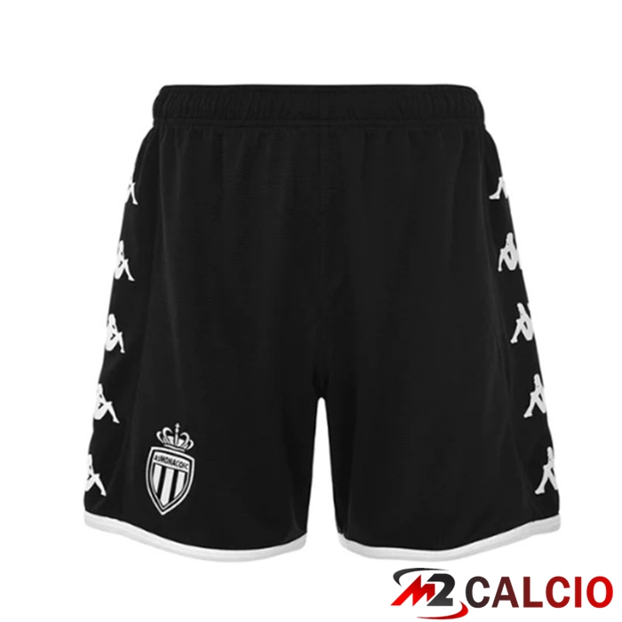 Maglie Calcio AS Monaco Seconda Nero 2022/2023