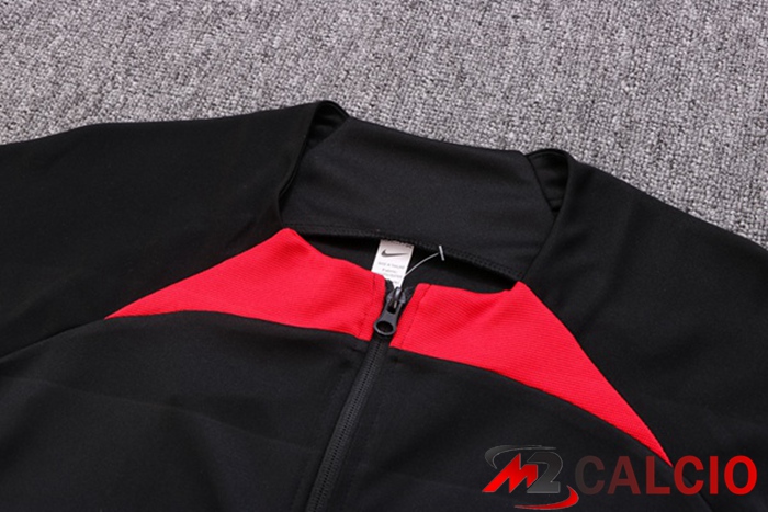 Insieme Tuta Calcio - Giacca Corea Nero 2022/2023