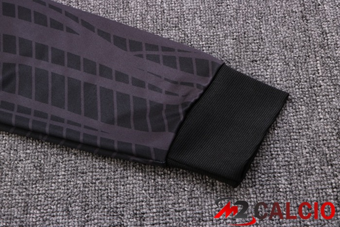 Insieme Tuta Calcio - Giacca Corea Nero 2022/2023